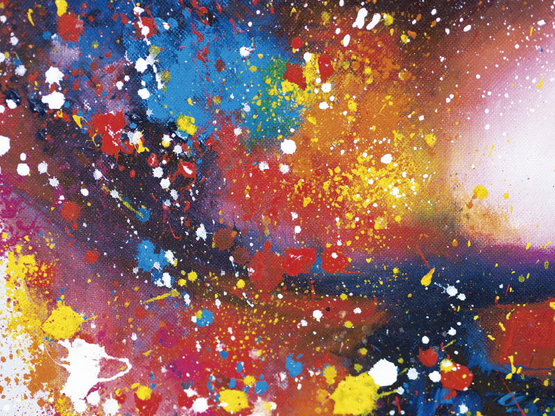 Vinylový koberec moderný abstraktný obraz - Tenstickers