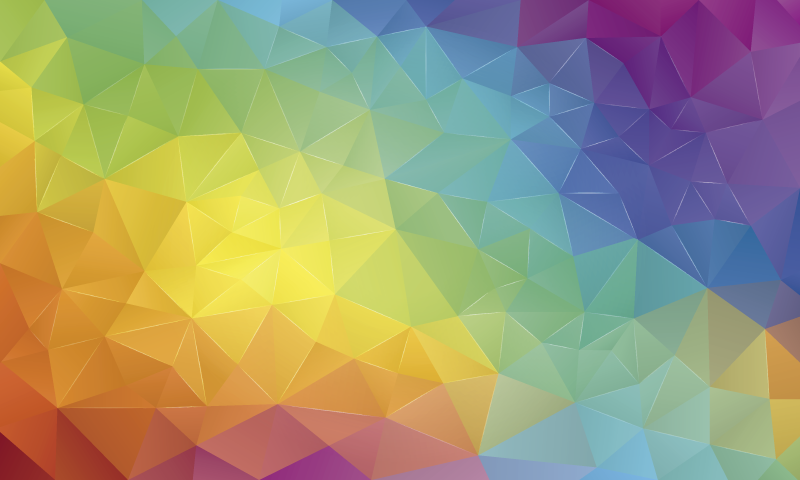 vinylový koberec s geometrickýmy tvarmi geometrické spektrum - Tenstickers