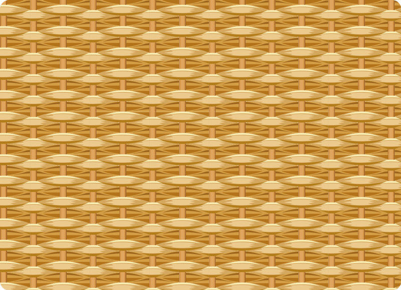 Pletená textúra vinylový koberec s efektom dreva - Tenstickers