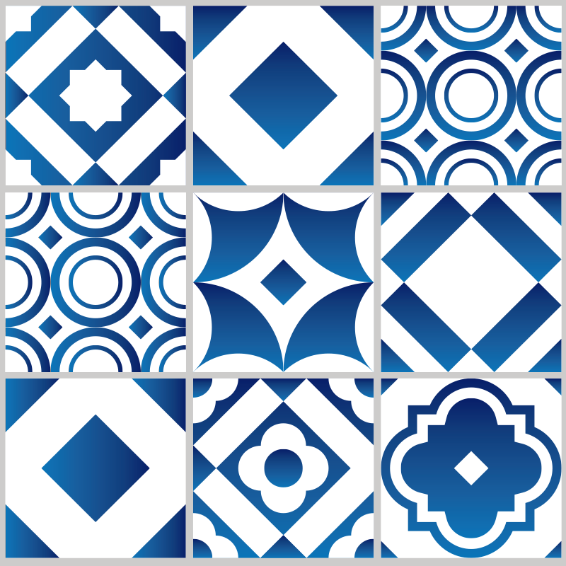 Elegantné vinylové kuchynské rohože - Tenstickers