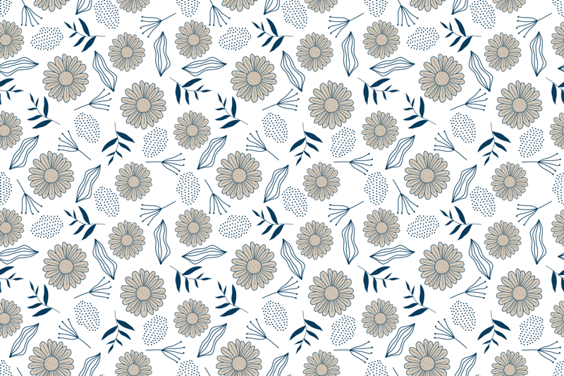 vinylový koberec s kvetmi kvetinový botanický motív - Tenstickers