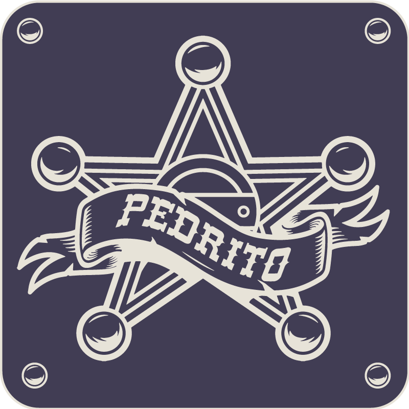 vinylový koberec s menom personalizovaný znak - Tenstickers