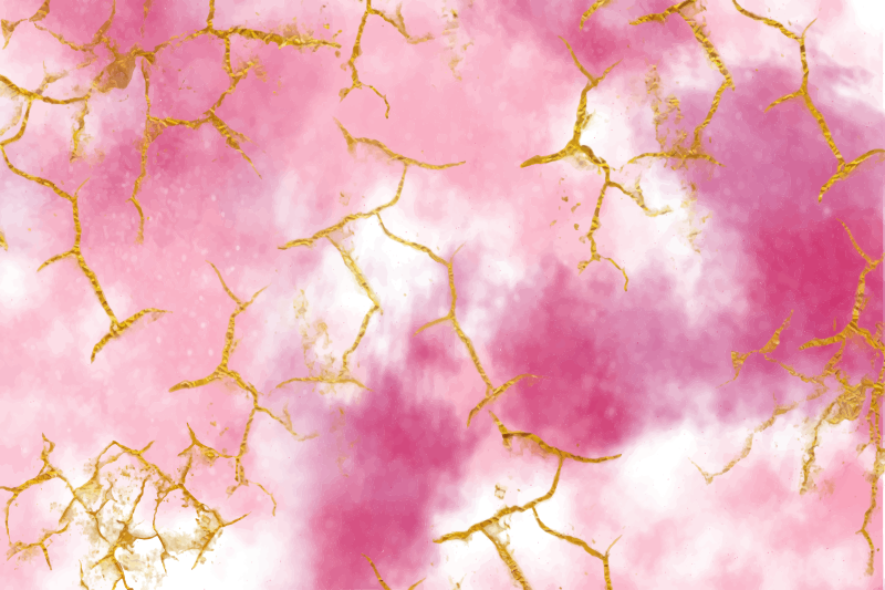 Mramorový vinylový koberec mramorovaná ružová elegancia - Tenstickers