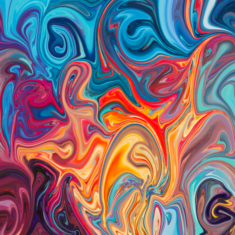 Pôvodný koberec štvorcovej textúry - Tenstickers