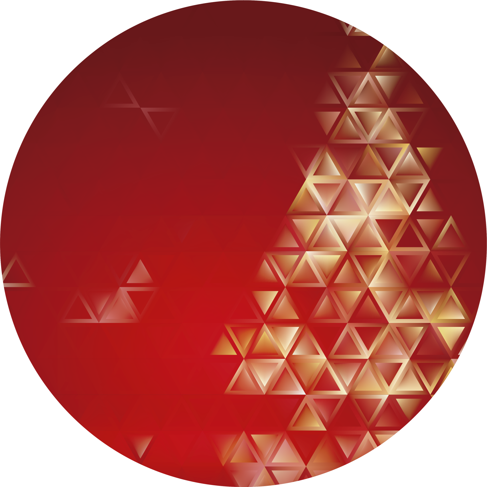 Vinylový koberec s geometrickými tvarmi ombre guľa - Tenstickers