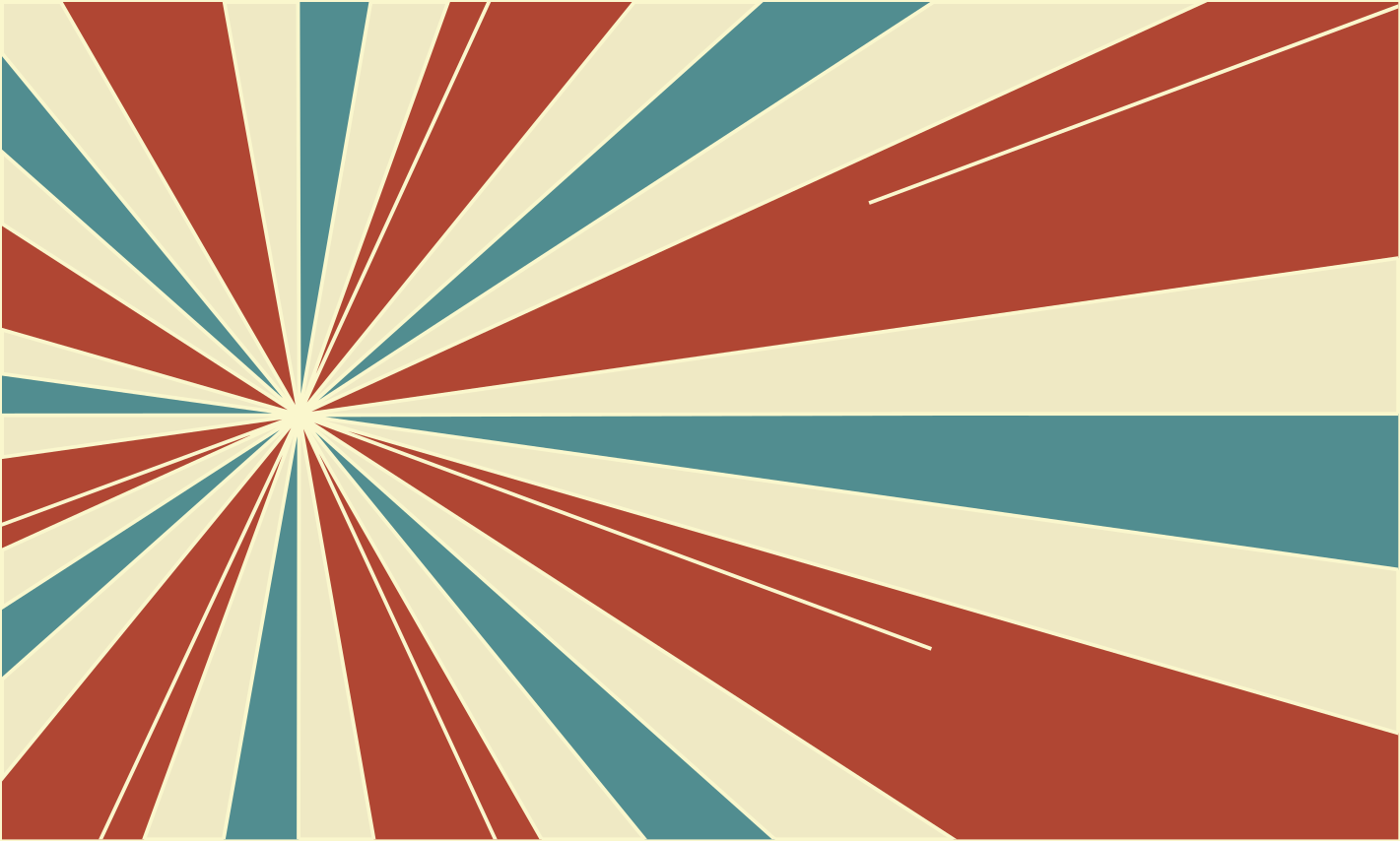 Retro čiary výbuch vinobranie koberec - Tenstickers