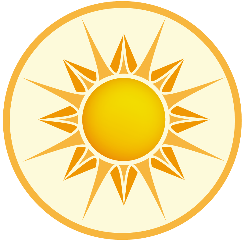 Koberec mandaly žltého okrúhleho vzoru - Tenstickers