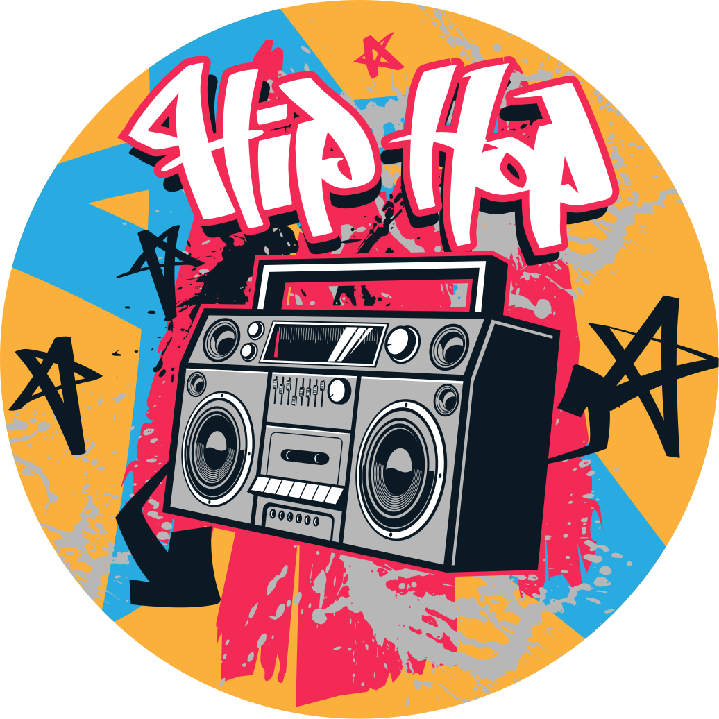 Koberec do spálne hip hop tanečnice - Tenstickers