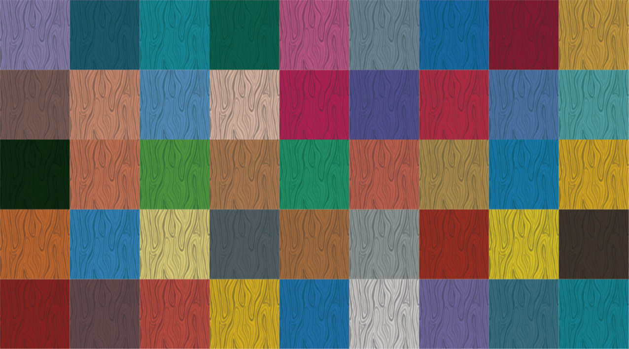 Vinylový koberec farebné bloky do spálne koberec - Tenstickers