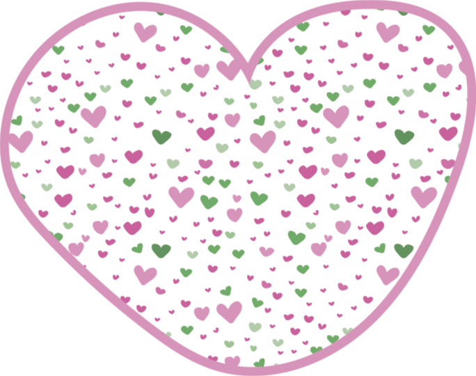 rôzne vinylové koberce pre deti dekor so srdiečkovým vzorom - Tenstickers