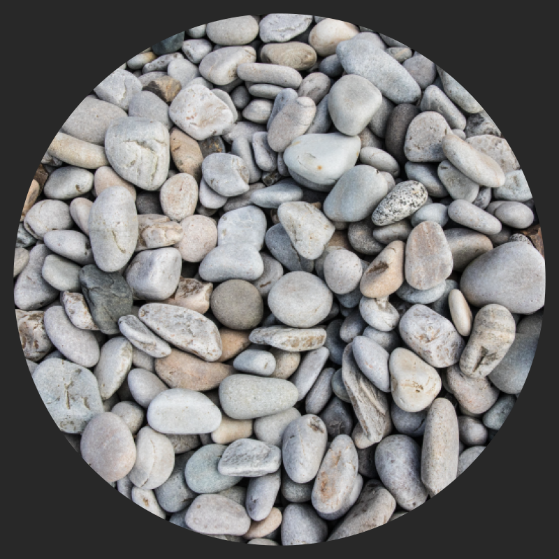 Drobné kamenné koberce v kúpeľni - Tenstickers