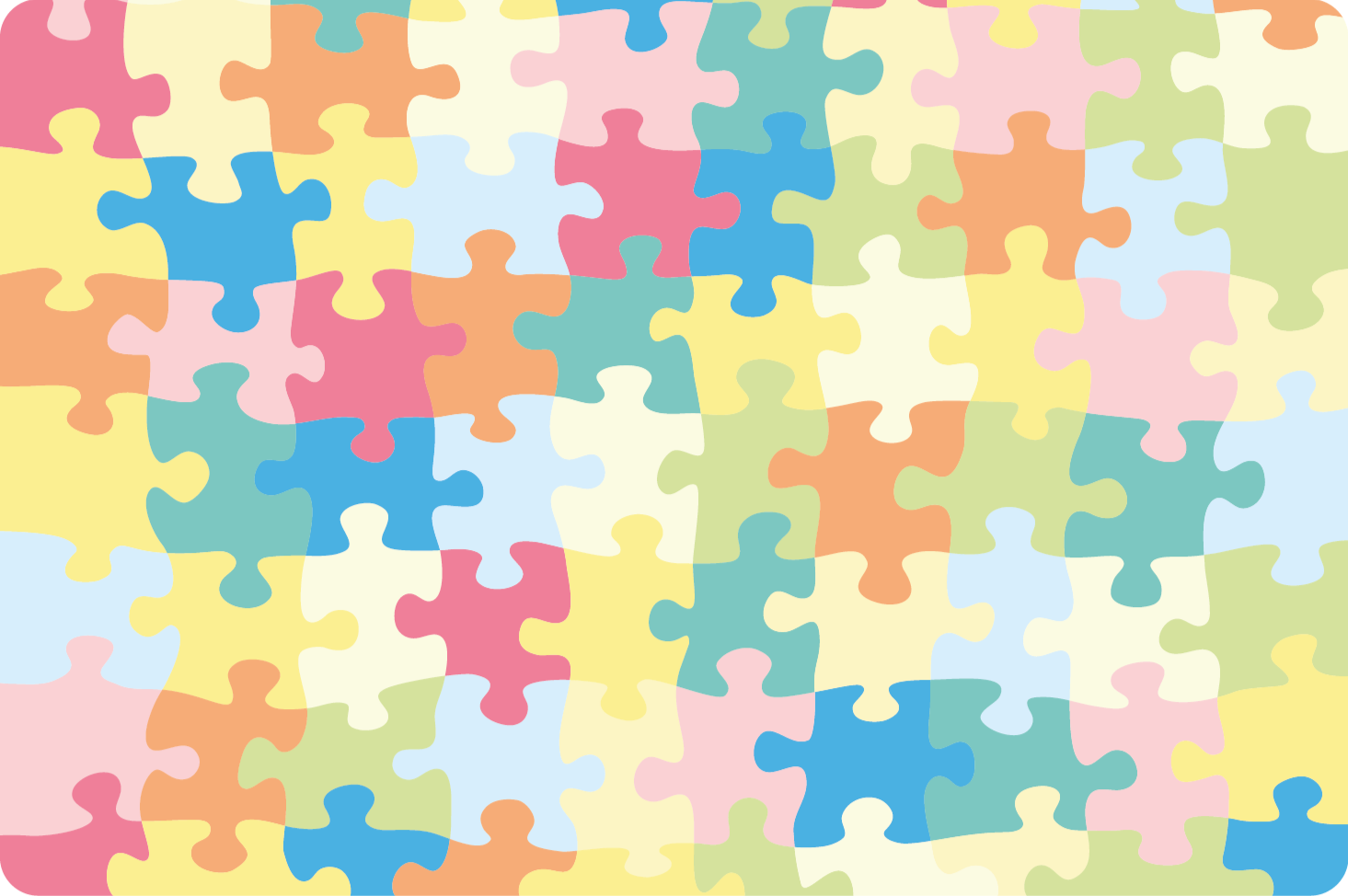 Farebné dieliky pre deti vinylový koberec - Tenstickers