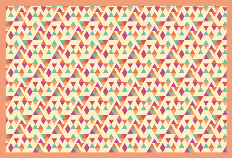 mozaika vinylový koberec mozaikový vzorovaný behúň - Tenstickers