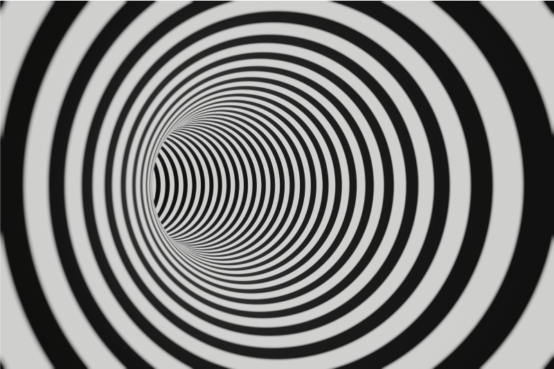 3d tunelové geometrické koberce - Tenstickers