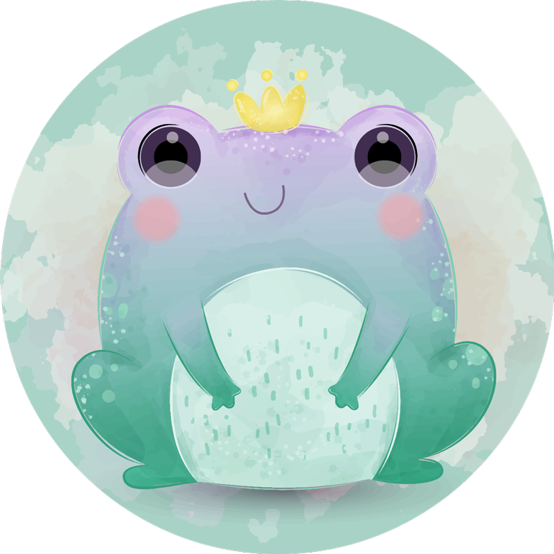 Detský vinylový koberec z ropuchy - Tenstickers