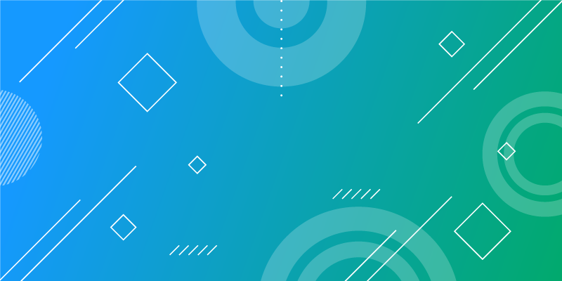 Modrá abstraktná geometrická tlač moderný koberec - Tenstickers