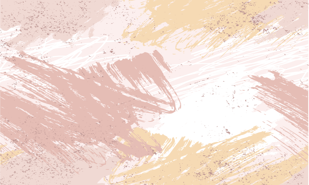 Abstraktný ružový moderný vinylový koberec - Tenstickers