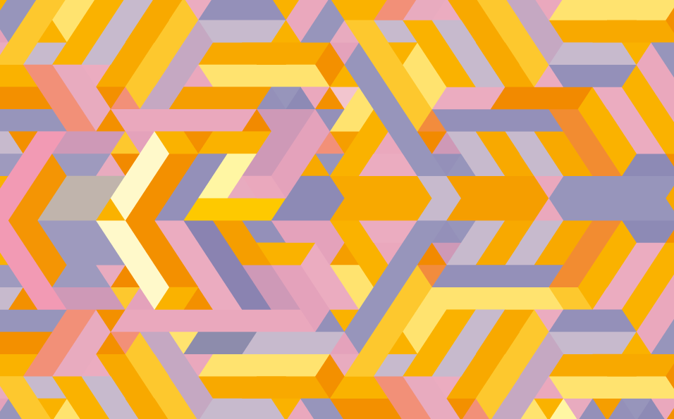 vinylový koberec do kúpelne prekrývanie geometrických vzorov - Tenstickers