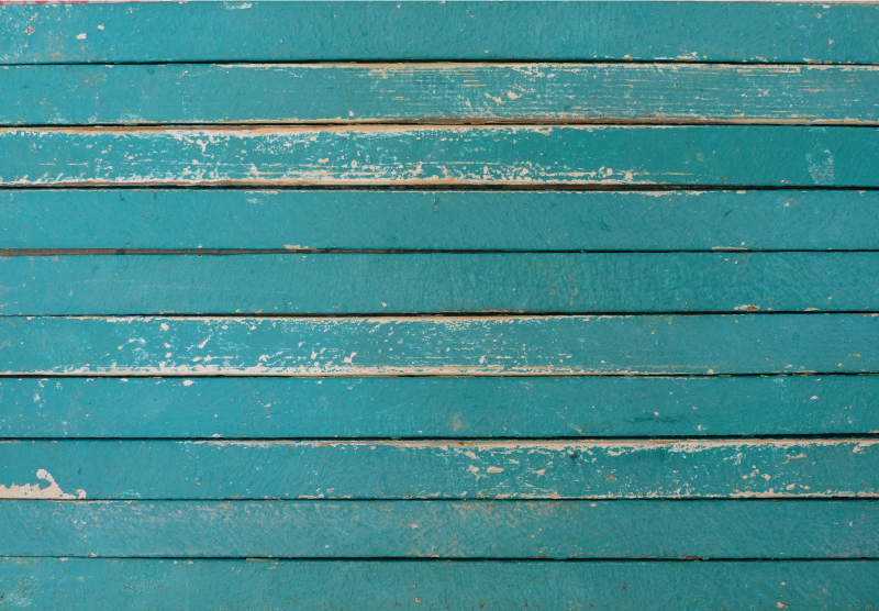 Vinylový koberec s efektom starého modrého dreva - Tenstickers