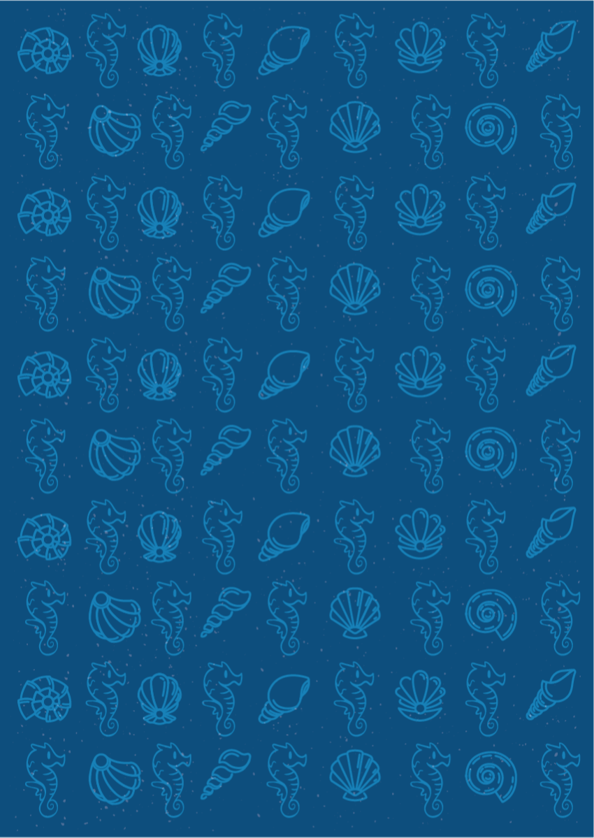 vinylové koberce zvieratá ilustrácie morských motívov - Tenstickers