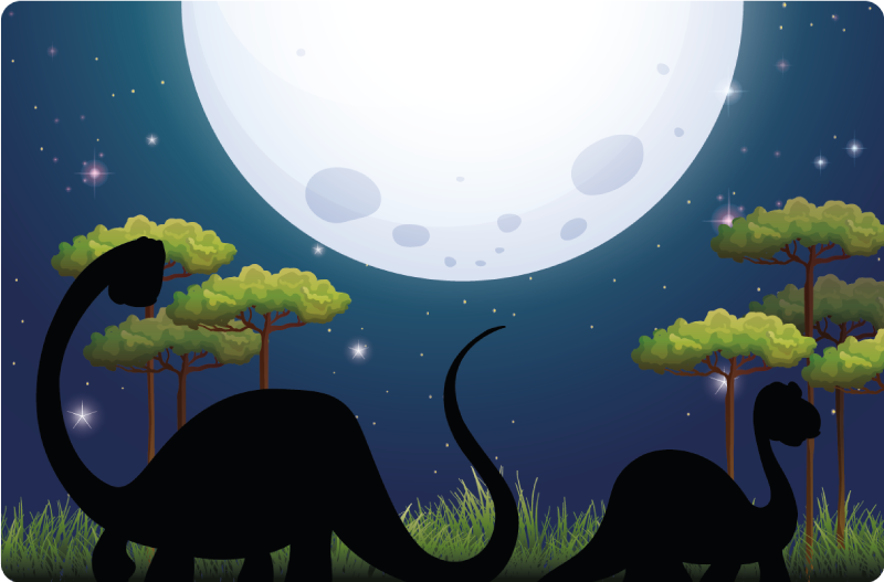 rôzne vinylové koberce pre deti safari dobrodružný okruh - Tenstickers