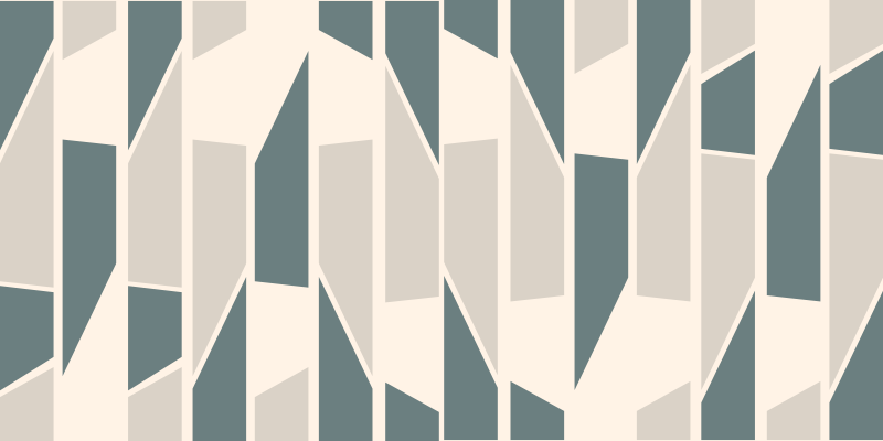 Abstraktné geometrické keramické dlaždice chodba - Tenstickers