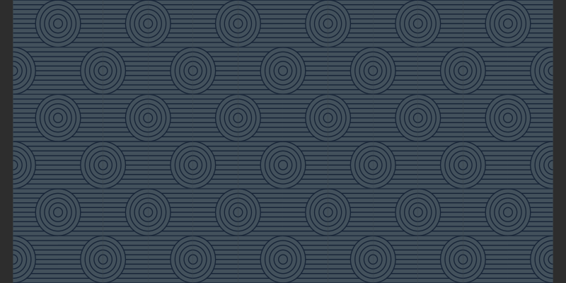 Vinylový koberec s geometrickými tvarmi kruhové motívy - Tenstickers