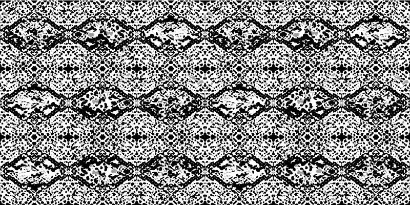 Vinylový koberec so zvieracou potlačou z bielej hadej kože - Tenstickers