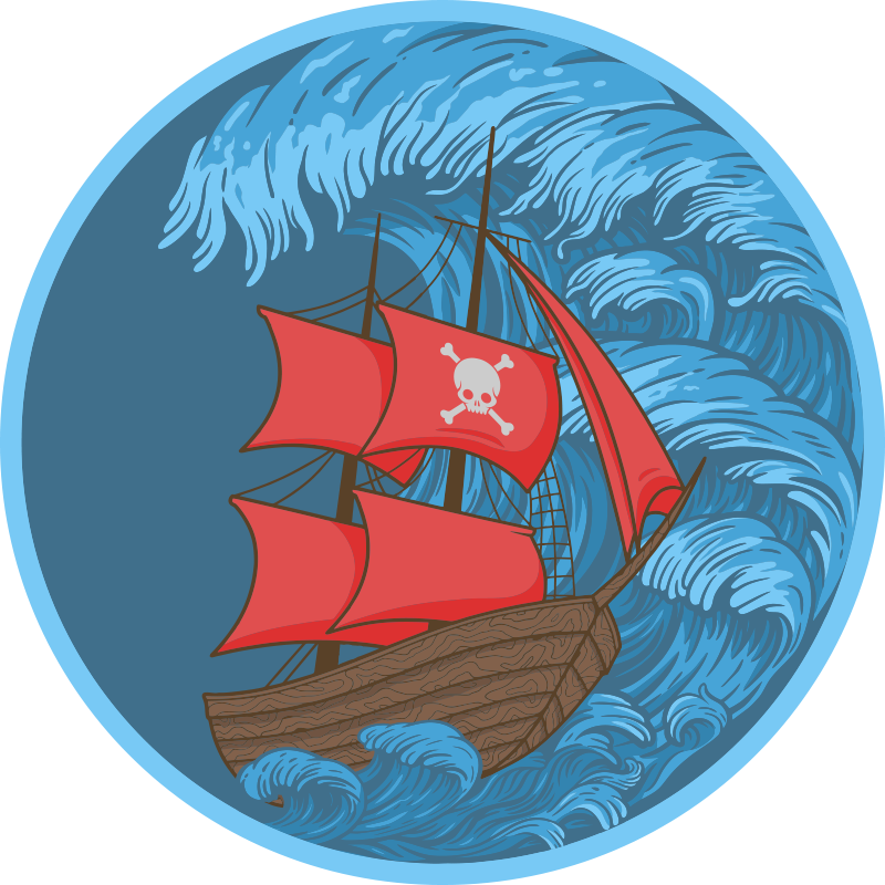 Vinylový koberec pre pirátske lode - Tenstickers