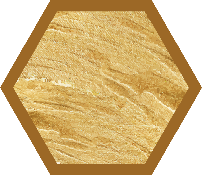 vinylový koberec drevo šesťuholníková zrnitá textúra - Tenstickers