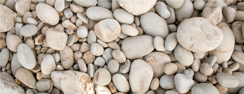 Biely malý kameň kuchynský vinylový koberec - Tenstickers