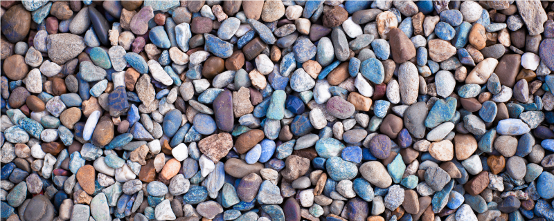 Farebný kamienkový kuchynský vinylový koberec - Tenstickers