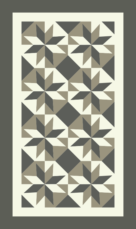 Vinylový koberec beija stars - Tenstickers