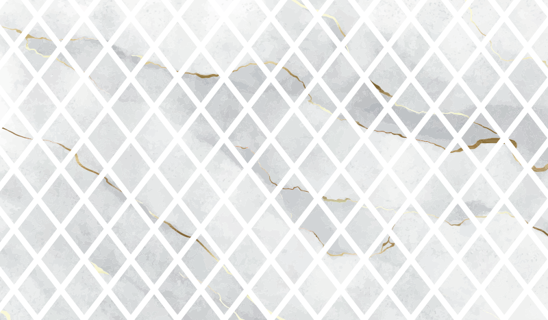 vinylový koberec do kuchyne elegantný mramorový vzor - Tenstickers