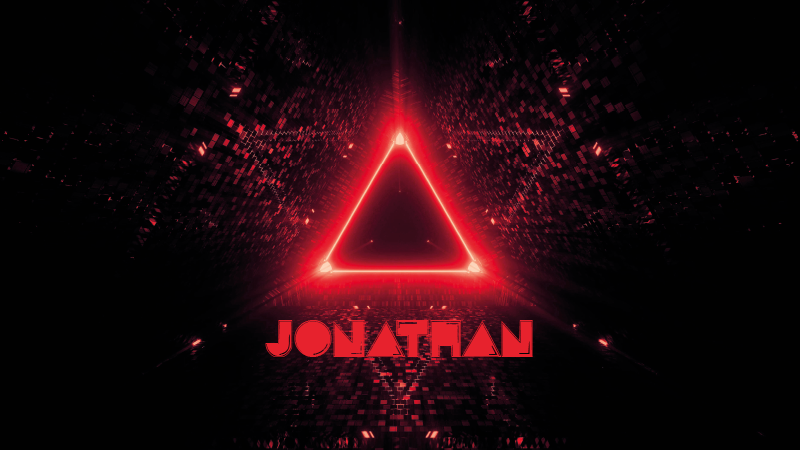 Personalizovaná vinylová rohož červený trojuholník - Tenstickers