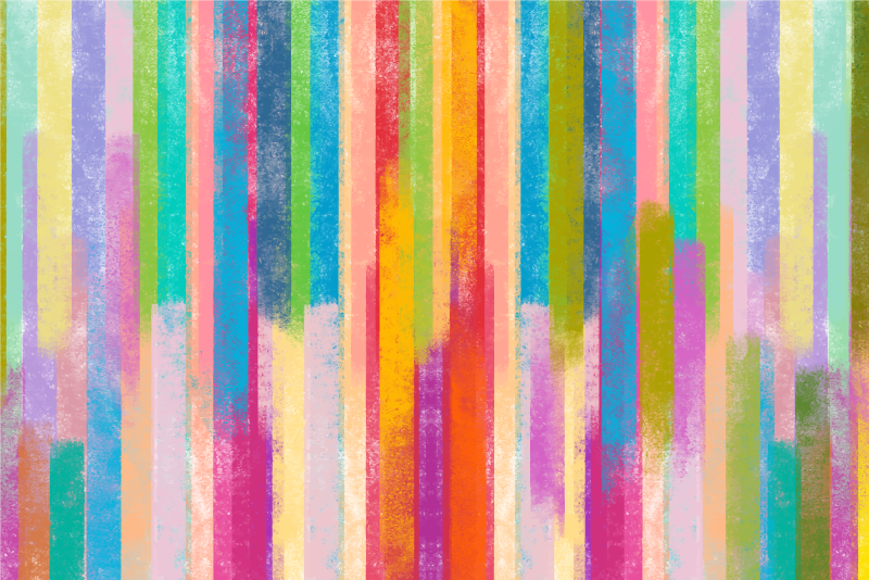 Viacfarebný mozaikový vinylový koberec - Tenstickers