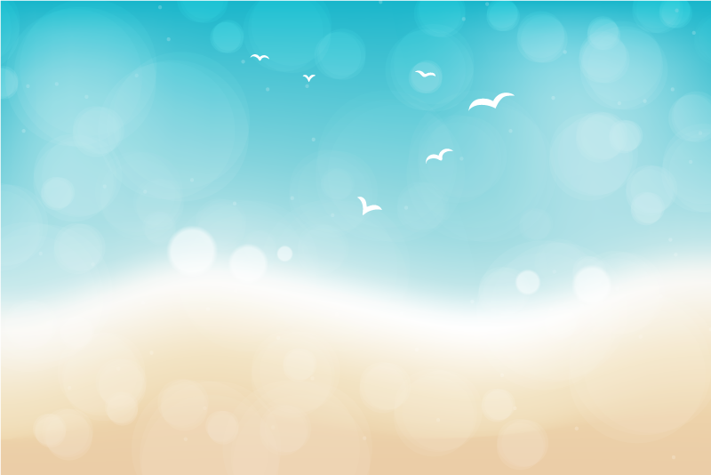 vinylový koberec do obývačky oceánsky vánok - Tenstickers