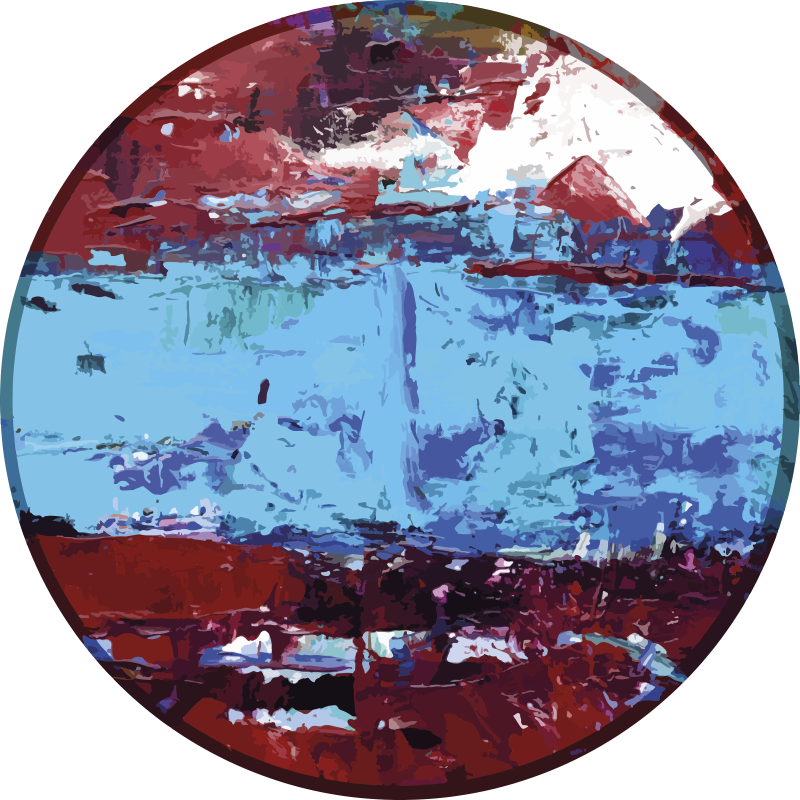 rôzne vzorované vinylové koberce živé geometrické tvary - Tenstickers