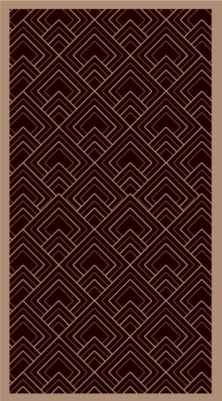 vinylový koberec do spálne čierne zloženie - Tenstickers