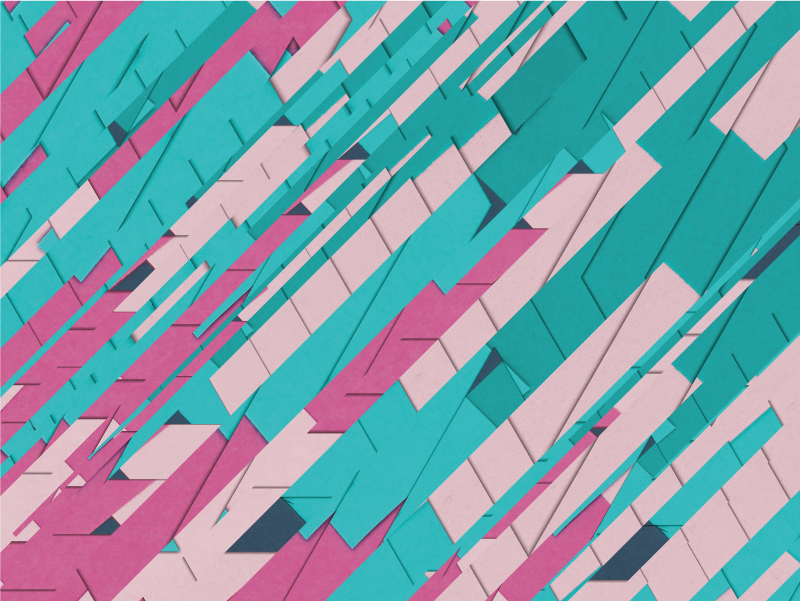 Moderné umenie farebné línie moderný vinylový koberec - Tenstickers