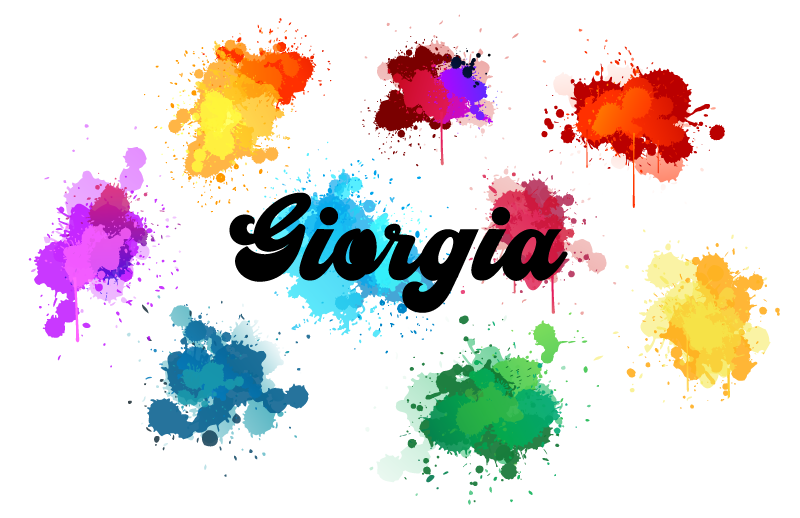 vinylový koberec pre mládež kruhový dizajn s postriekaním - Tenstickers