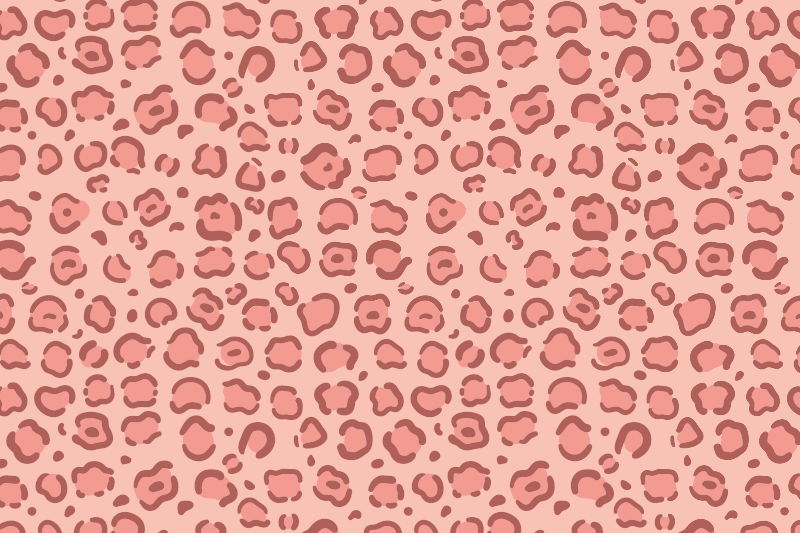 vinylový koberec zvierací vzor leopardie bodky - Tenstickers