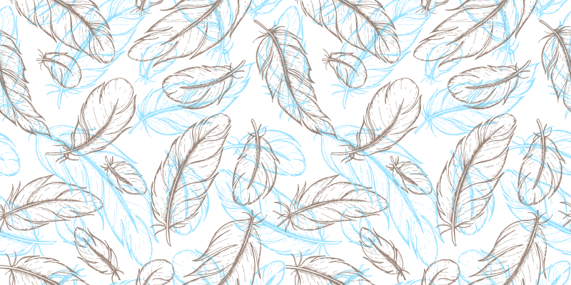 Perie načrtáva vinylový koberec do spálne - Tenstickers