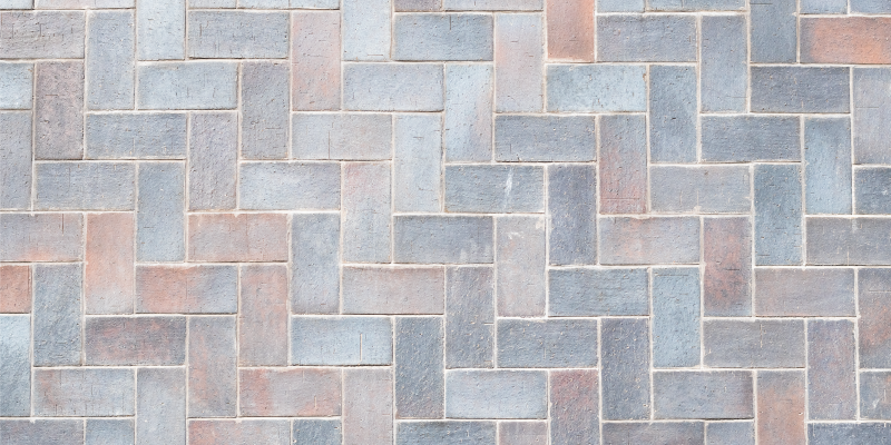 vinylový koberec do kúpelne kamenný košíkový vzor - Tenstickers