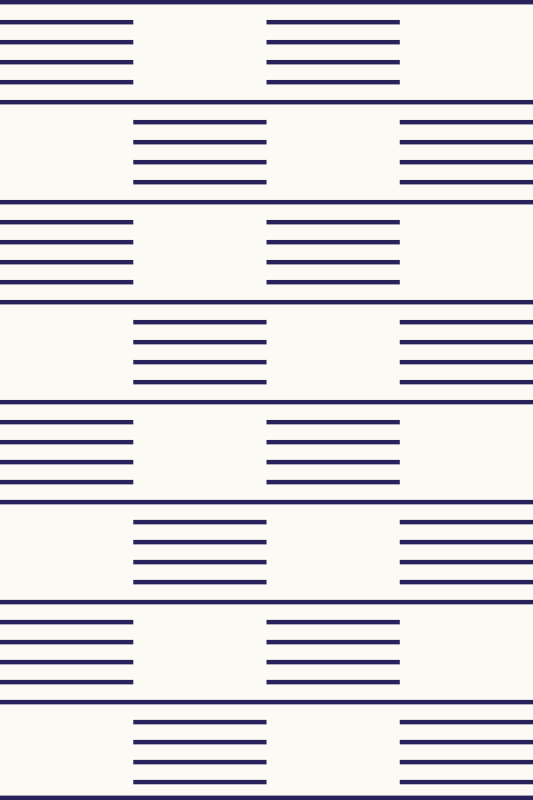 Severský štýl, biely a modrý námornícky severský koberec - Tenstickers