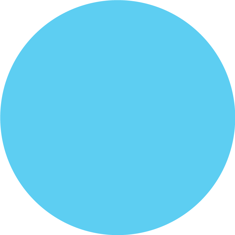 vinylový koberec modrý kruhový monofarebný dizajn - Tenstickers