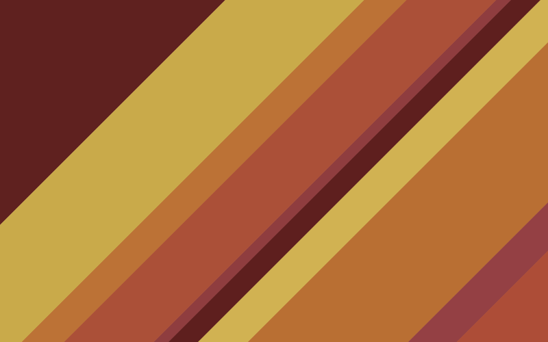 Vinylový koberec vintage teplé retro pruhy - Tenstickers