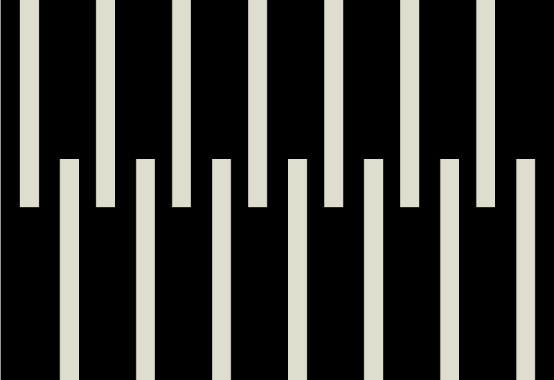 vinylový koberec pre mládež štýlový pruhovaný dizajn - Tenstickers