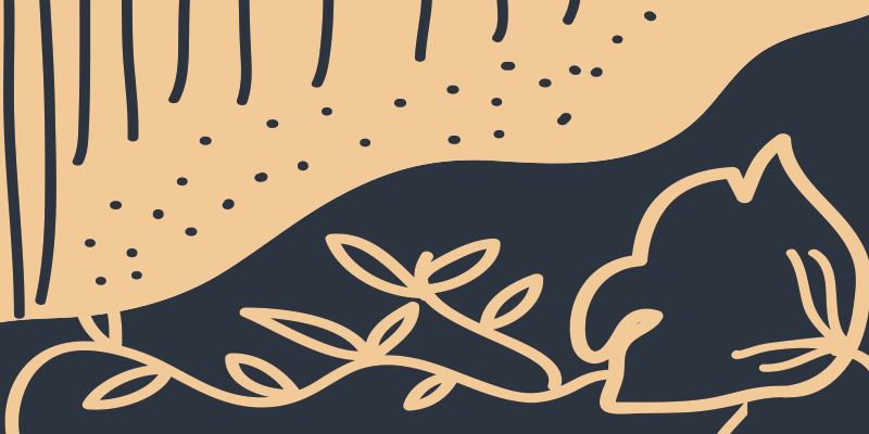 prírodný vinylový koberec béžový listový motív - Tenstickers