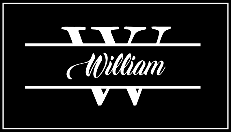 úžasné počiatočné meno prispôsobená mat - Tenstickers